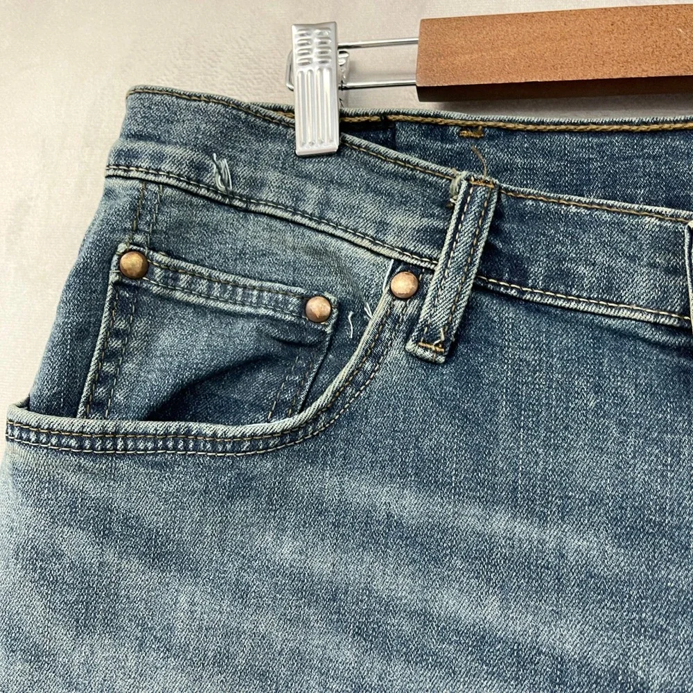 Wrangler Mens Relaxed Bootcut Jeans Size 34x34 Stretch Workwear Western Heritage